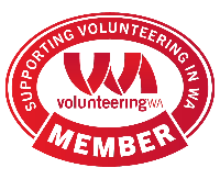 Proud member of volunteering wa