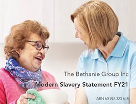 Bethanie Modern Slavery Statement