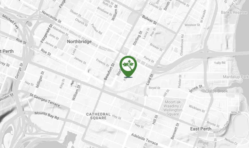 Bethanie Location Map