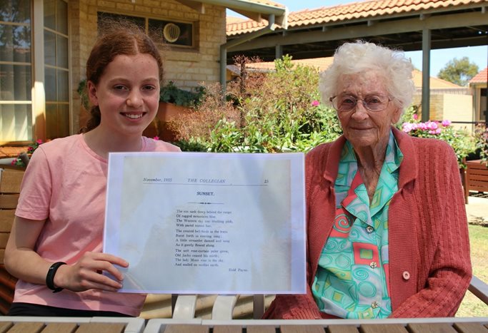 intergenerational connectedness Lucy and Enid