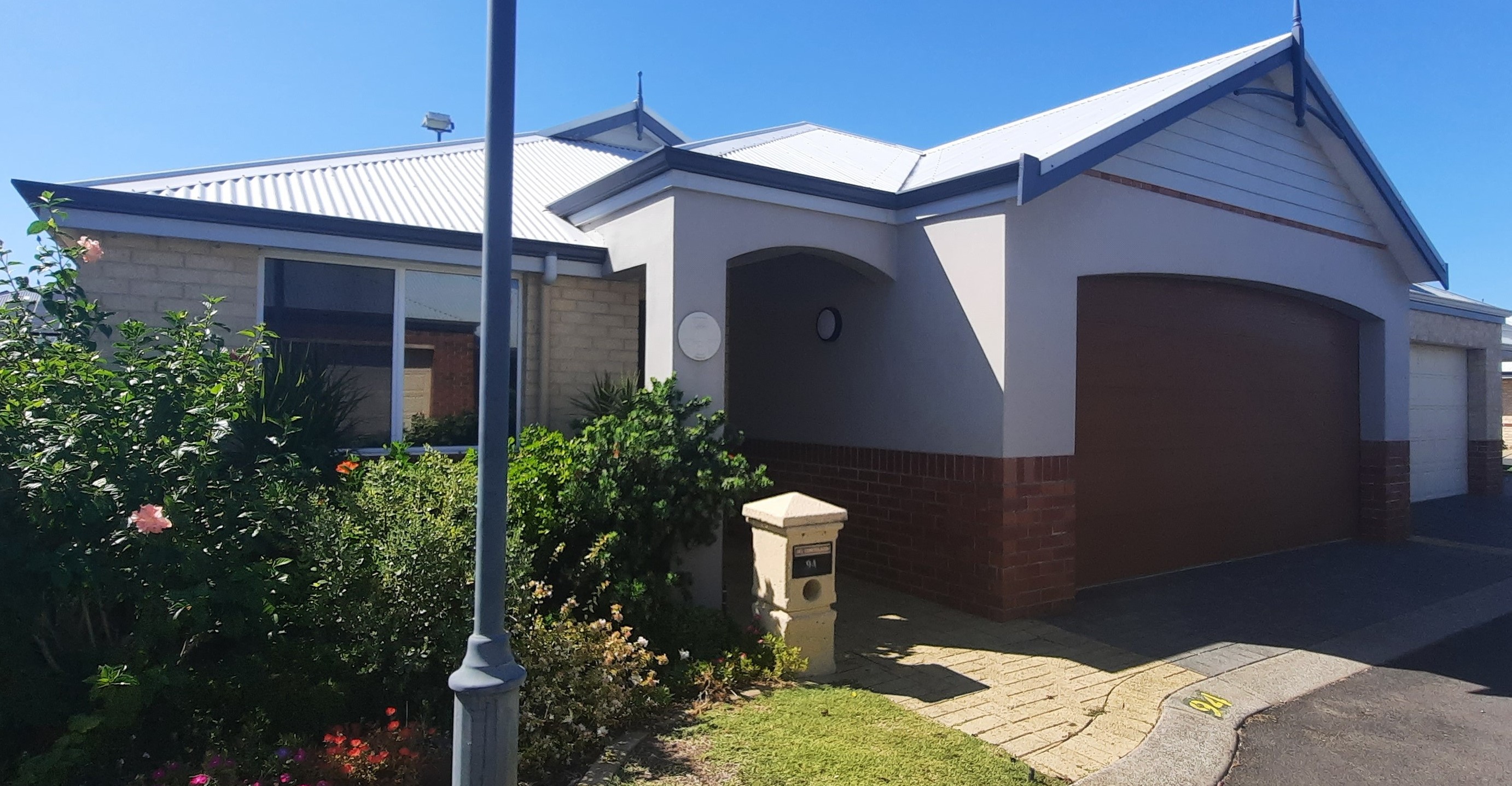 Front of Villa